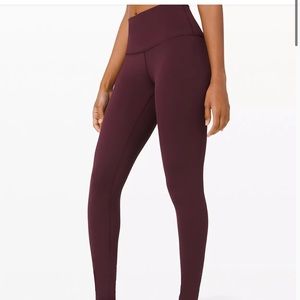 Lululemon Wunder Under High-Rise Tight 28"/ Sz 6